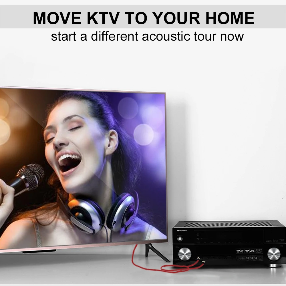 

Jack Cable 3.5mm to Double 6.35mm Aux Cable 2mono 6.5 Jack to 3.5 Male for Mixer Amplifier Speaker 6.5mm 3.5 Jack Splitter Cable