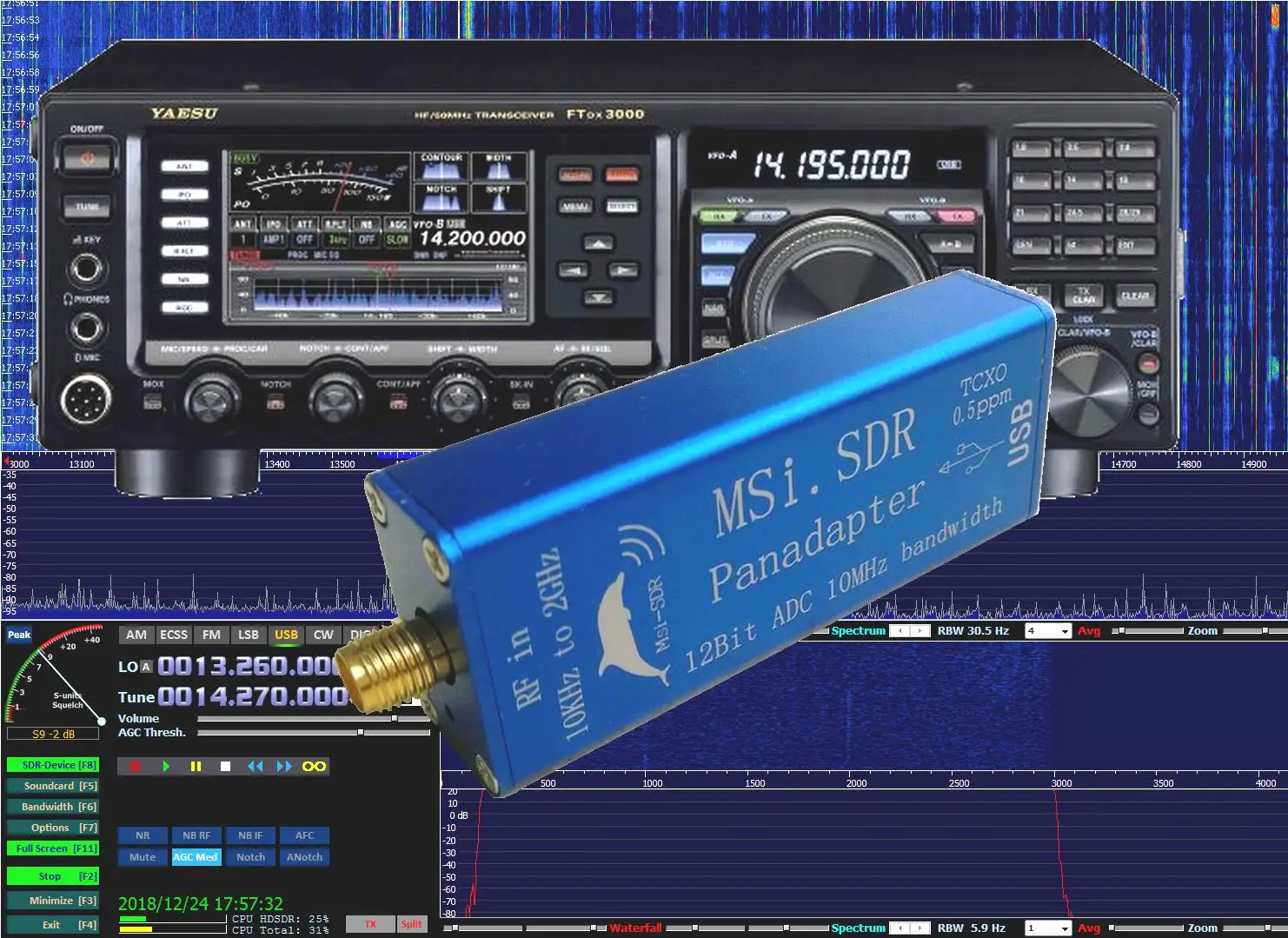 

Panadapter Panoramic Spectrum Module Package