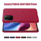 Чехол для Xiaomi Redmi K40 Pro Plus 9A 9C 8A 7A K30 K20, с тканевой текстурой