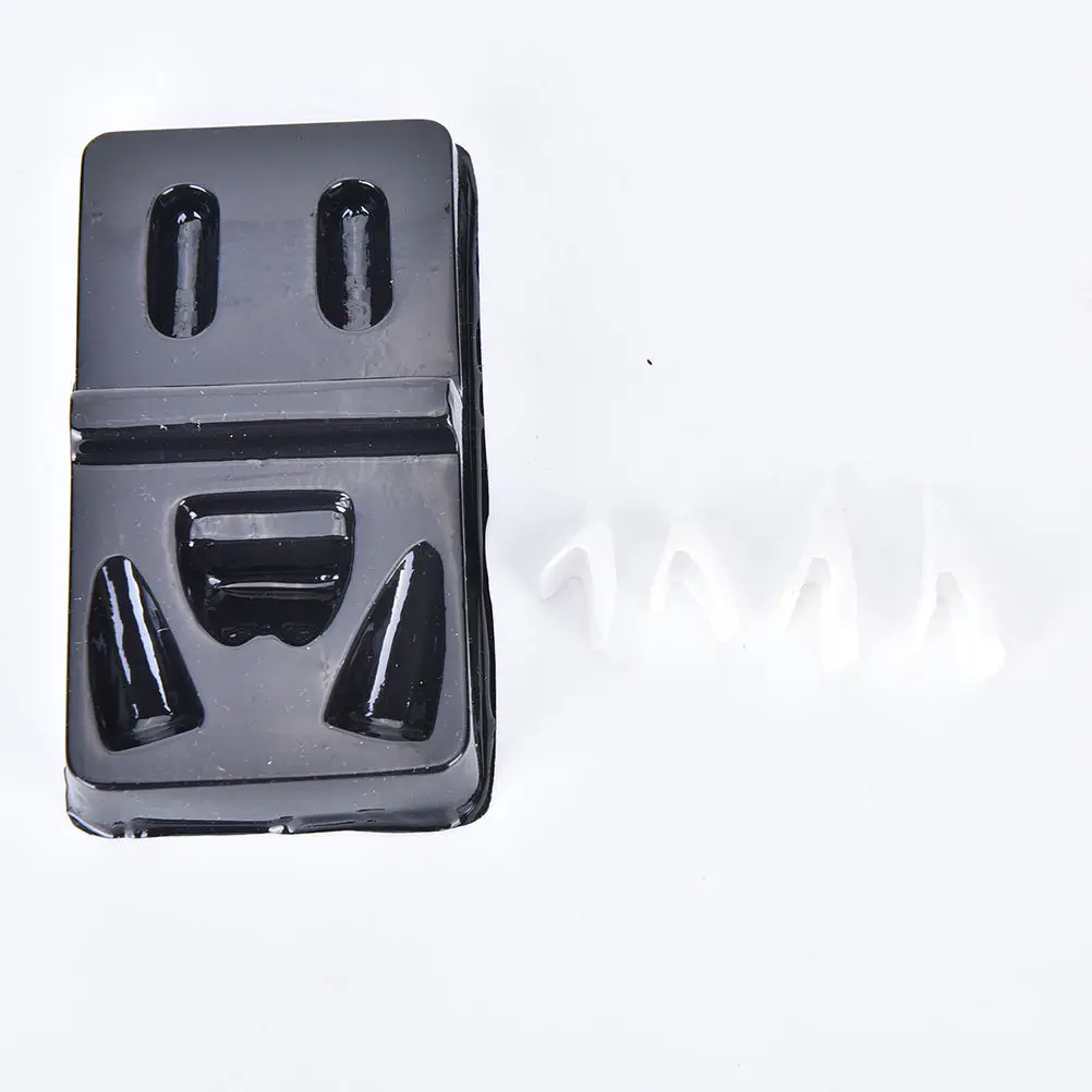 

4 PCS Vampire Zombie Devil Fangs Teeth Dress Vampire Teeth Halloween Party Dentures Props