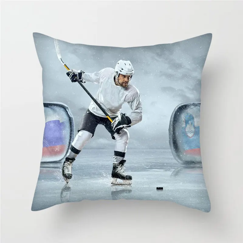 JJBZZZY0177 Fuwatacchi современный NHL спортивный чехол для подушки хоккейная наволочка для подушки домашний диван декоративные подушки для декора домашний стул наволочки - Цвет: JJBZZZY0177