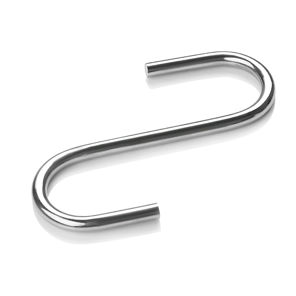 

Hat-and-Coat Hook Multifuction 38mm Cookware Hook S Type Ktichen Accessories Stainless Steel Non-slip