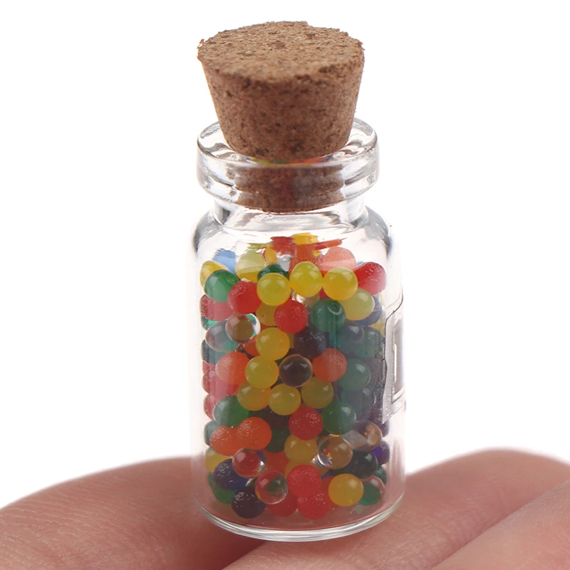 10 шт. 1/12 кукольный домик миниатюра мини Конфета из смолы Jar МОДЕЛИРОВАНИЕ для