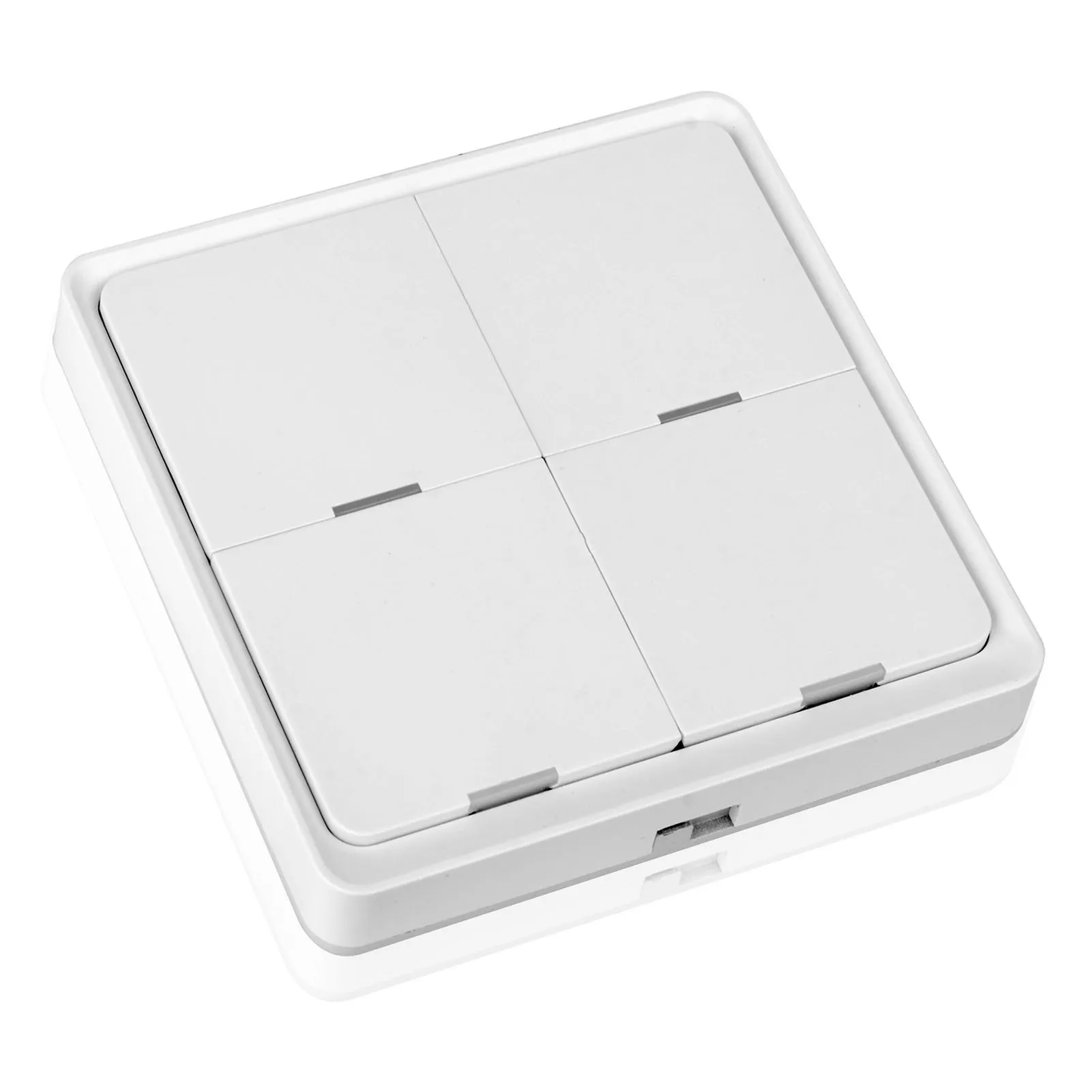 

Tuya ZigBee Wireless Smarts Scene Switch 4 Gang Scenario Switch 4 Road Slab Scene Keys Switch Tuya Smarts Home Compatible Alexa