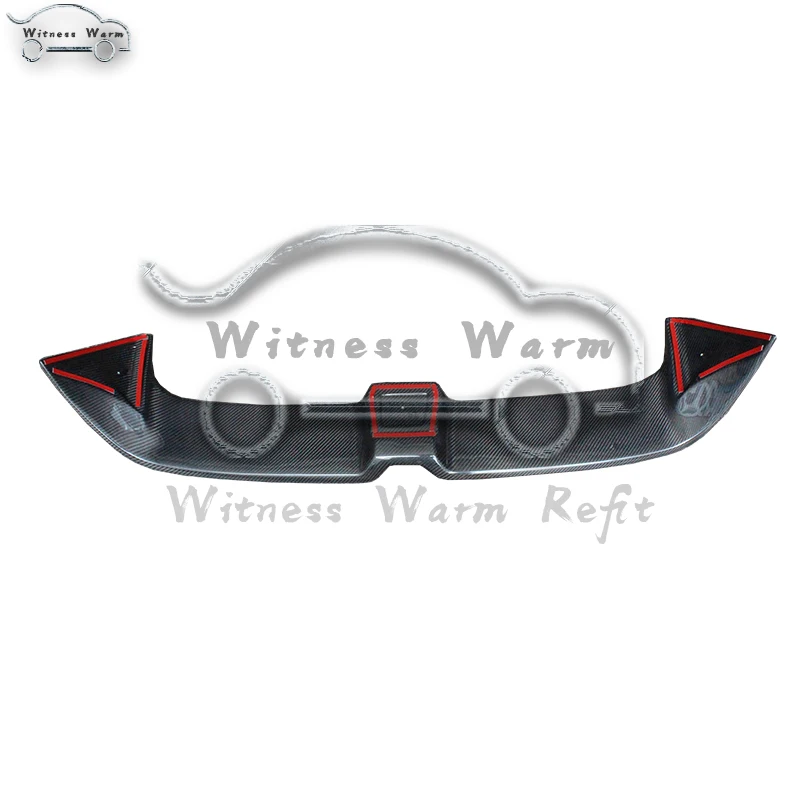 MK7 углеродное волокно/FRP задний спойлер на крыло крышу для губ Volkswagen Golf 7 VII G TI R20 2014