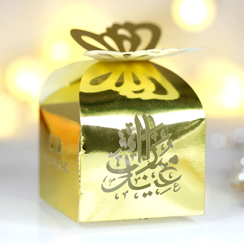 

10 шт., коробка для конфет в виде бабочек