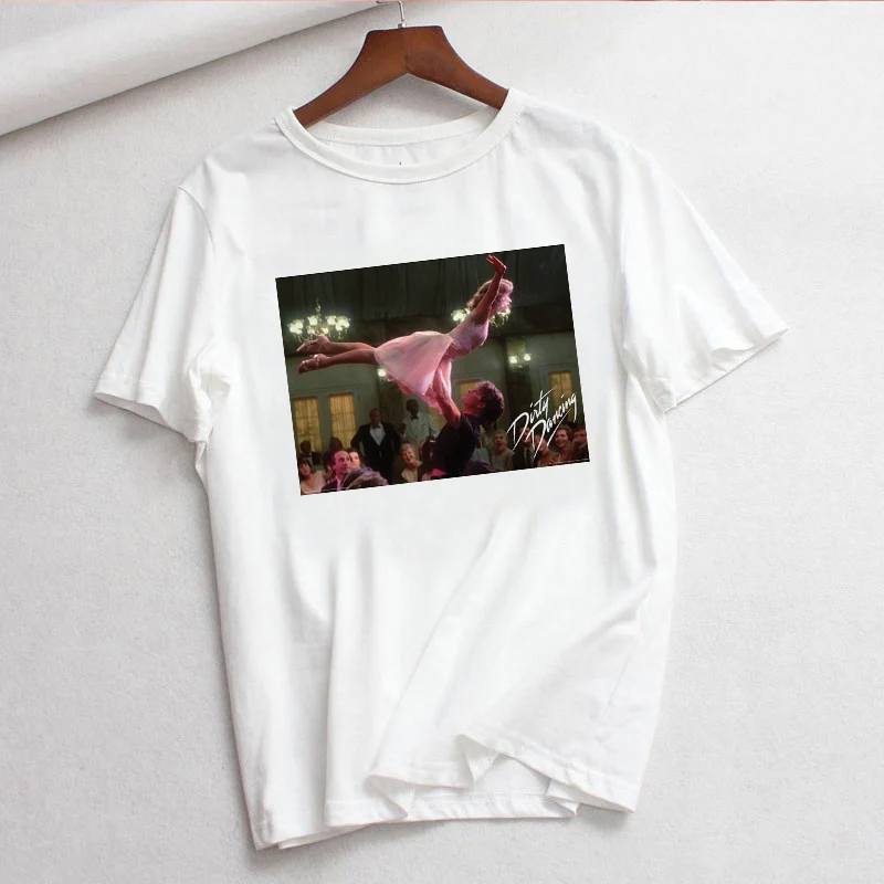 

Dirty Dancing 2021 Fashion Vouge Retro Women’s T-Shirt Streetwear Tee&Top New Summer Funny Girls Tshirt tee shirt femme