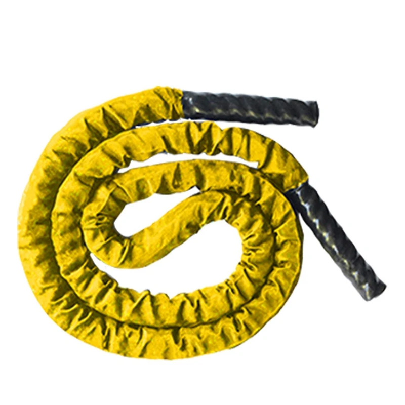 

Fitness Heavy Jump Rope 2.8M Heavy Thick Skipping Rope Training Fitness Weighted Strength Rope for Effective Work