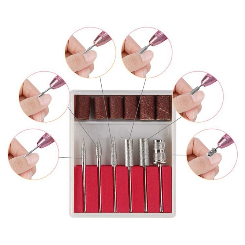 

USB Portable Electric Manicure Machine Pen, Nail Polisher, Grinding and Polishing Machine, Nail Tool Kit