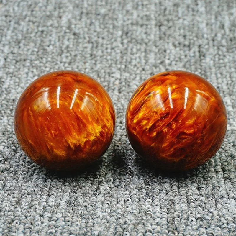 ГОРЯЧАЯ HG-желтая синтетическая смола имитация золотой ивы здоровья мяч среднего