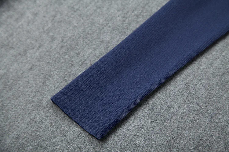 High Quality Blue Pink Sweater Dress Autumn Winter Knitwear Women Diamond Beading Long Sleeve Casual Knitted Dress Ladies
