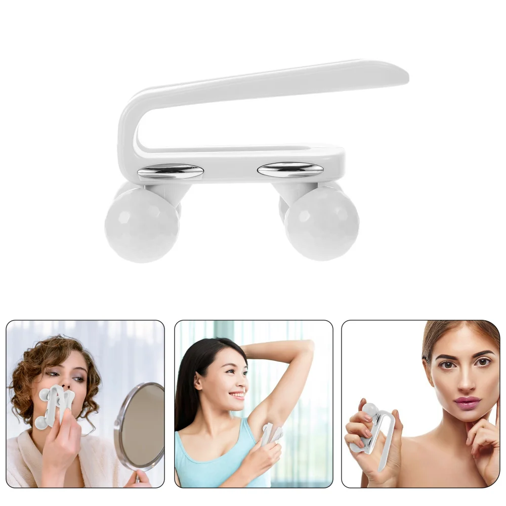

Mini Wheel Body Leg Foot Hand Neck Massager Pain Relief Roller Tool