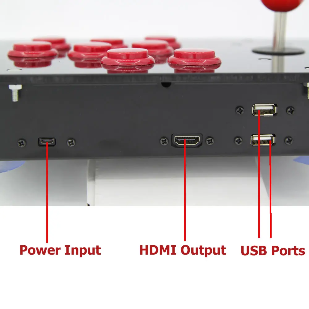 Аркадная ретро палка для стрельбы все в одном 128G Plug Play Raspberry PI 4 Model B Гб панель