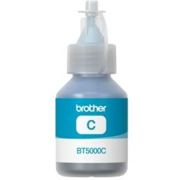Картридж струйный brother bt5000c голубой (5000стр.) для dcp t300/t500w/t700w|Чернильные картриджи| |