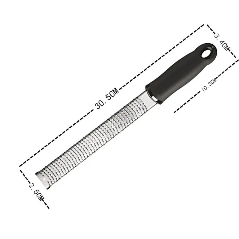 

Multifunction Stainless Steel Cheese Chocolate Lemon Grater Microplane Rasp Zester Fruit Kitchen Good Helper Accessories 1Pc
