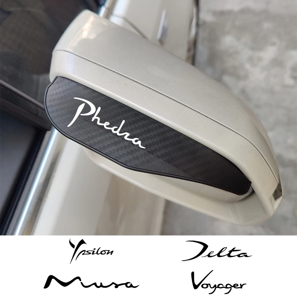 Автомобильные непромокаемые брови из углеродного волокна для Lancia Ypsilon Delta Musa Voyager