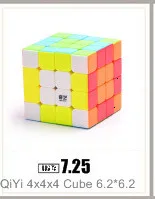 Qiyi Neo Cube 2x2 Gan волшебный куб 2 на 2 куб 50 мм скоростная карманная наклейка Головоломка Куб профессиональные Развивающие игрушки для детей
