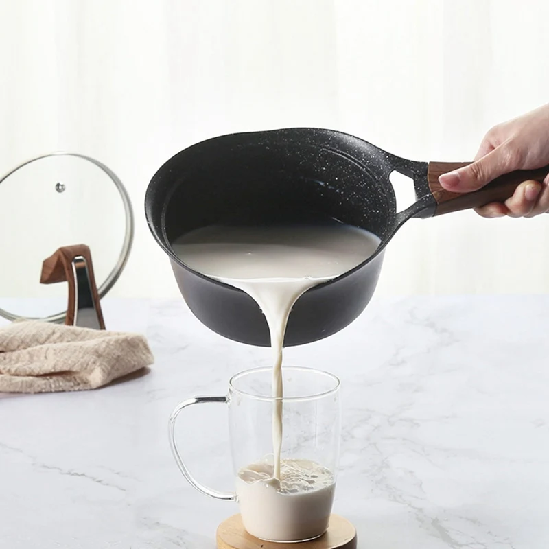 

Milk Pot Non-Stick Pot Home Baby Children Food Supplement Pot Maifan Stone Pot Pot Milk Pot Soup Pot Cooker Frying Wok Pan