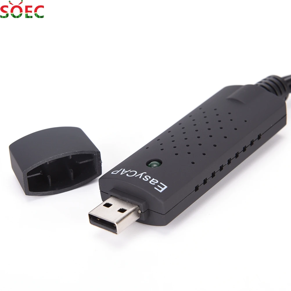 2017 Новый USB Easycap 2.0 ТВ Видео Аудио VHS в DVD HDD конвертер адаптер карты захвата |