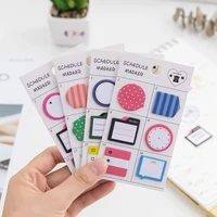 1pc classification planner sticky notes tearable notepad memo pad scrapbook office school supplies stationery notebooks stickers