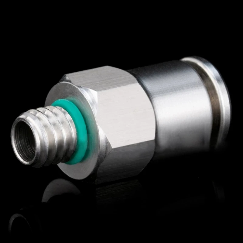 

304 SUS stainless steel full metal Pneumatic connecter Fittings G1/8" / M6
