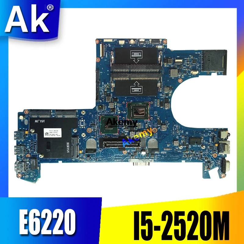 

Материнская плата для ноутбука DELL Latitude E6220 I5-2520M CN-0R97MN 0R97MN R97MN протестирована на 100%