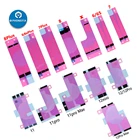 10 шт.лот двухсторонняя наклейка для iPhone 12Pro 12 Mini 12 11X8 Plus 8 7Plus 7 6S 6P 6 клейкая лента для аккумулятора запасные части