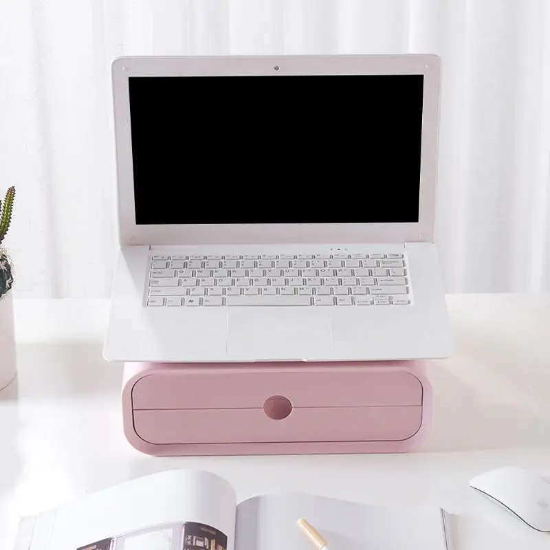 

Multi-function Desktop Monitor Stand Computer Screen Riser Shelf Plinth Strong Laptop Holder for Notebook TV