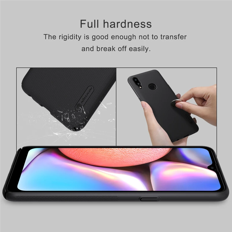 NILLKIN For Samsung Galaxy A10s Case Cover Hard PC Matte Frosted Shield SM-A107 Back Shell |