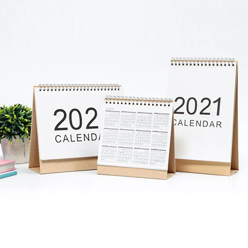 Настольный календарь настольный Вертикальный флип для дома и