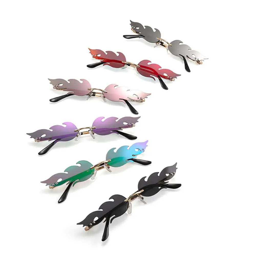 Солнцезащитные очки для вождения автомобиля огненное пламя УФ защитное