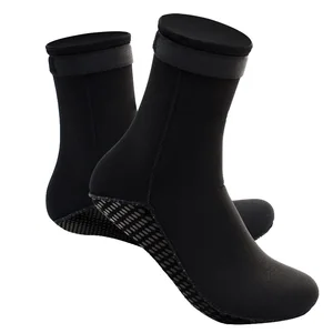 Неопреновые носки для дайвинга 3 мм, ботинки, Водная обувь, Нескользящие пляжные ботинки, обувь для Гидрокостюма, подводного плавания, дайвинга, серфинга, ботинки для мужчин, женщин, мужчин