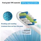 Элли для Xiaomi Mijia SOOCAS V1 V2 X3 X3U X5 электрические зубные щётки головок 3D полости рта Отбеливание высокой плотности сенными головками