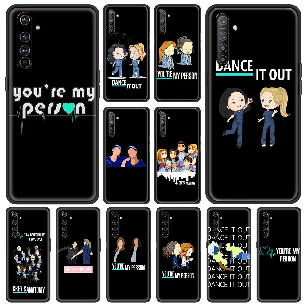 

Мягкий противоударный чехол с аниме «Анатомия ты мой человек» для Oppo A53 A52 A9 2020, черный чехол для Realme 8 7 6 Pro C3 C21, чехол для телефона