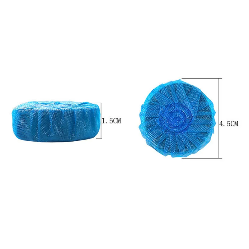 Практичные синие пузыри для унитаза автоматический промывочный дух очиститель