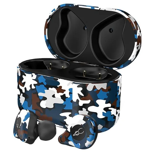TWS-наушники Sabbat E12 с ультра камуфляжным рисунком Bluetooth-наушники aptx беспроводные