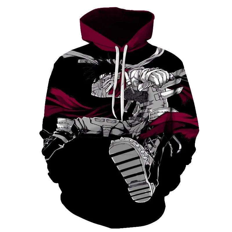 

My Hero Academia Men Hoodies Autumn Casual Pullover Fashion Sweatshirts Japan Anime Hip Hop Sweatshirt Clothes