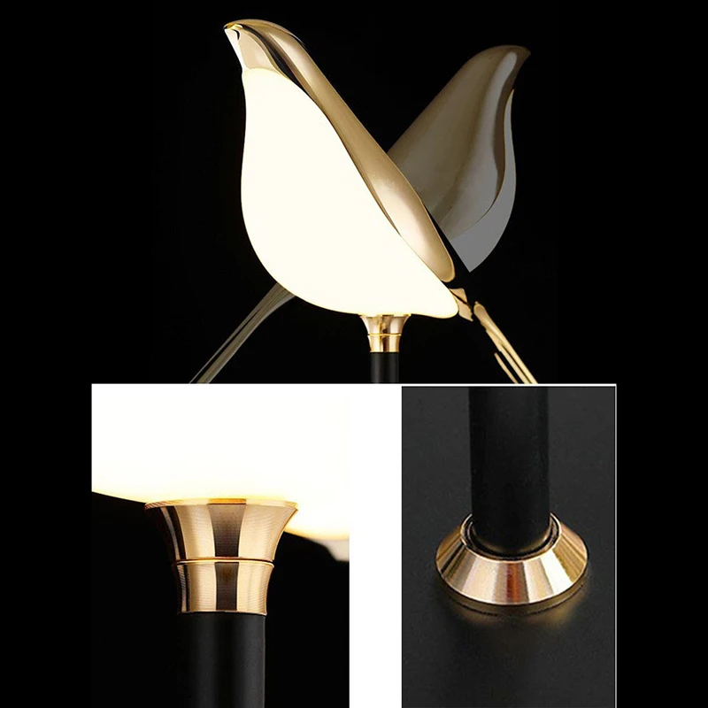 

Magpie Creative Bird Table Lamp Balcony Living Room Desk Lamp Nordic Simple Art Design Bedroom Bedside Light LEDLamp