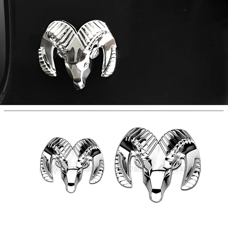 3D Автомобильная металлическая головка гриль задняя крышка Ram наклейка на голову