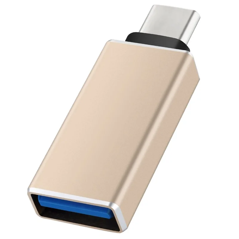 Адаптер USB C type 3 1 A 0 конвертер Папа мама золотой|Соединители| |