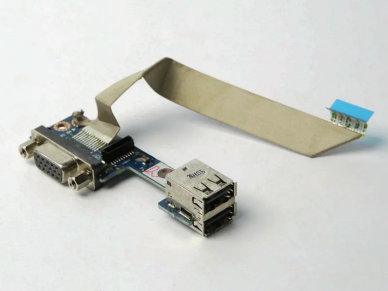 

Оригинальный Для HP 8540P 8540W usb vga плата LS-4952P
