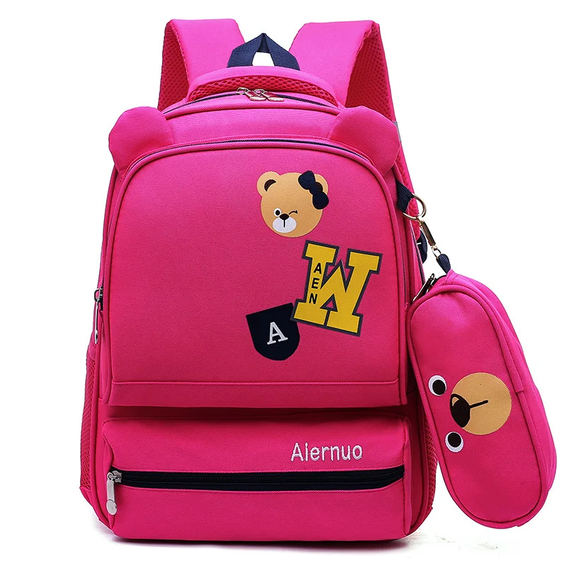 Children Students Schoolbag Primary 's Backpack Bags For Boy And Girls to Reduce The Burden of Books Waterproof school backpacks