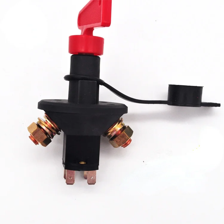 

12V 24V Battery Selector Switch with removable key for Boat Car