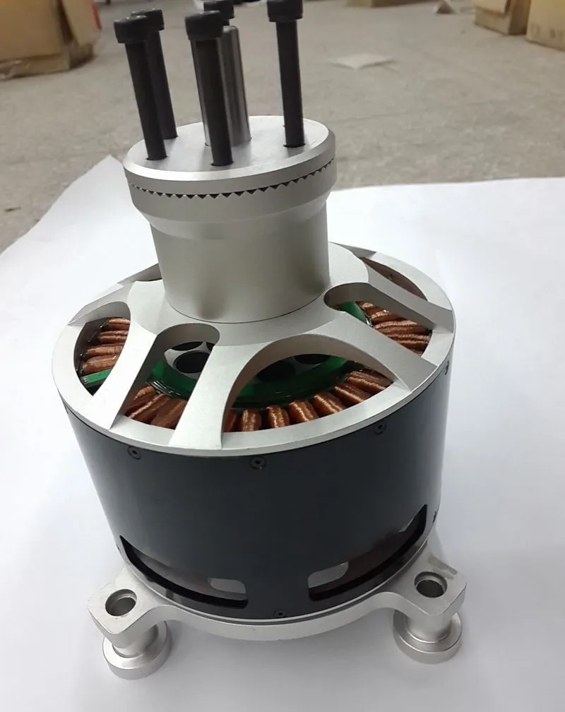 Горячая Распродажа 50 кВт 154120 55 кВ бесщеточный двигатель и HV 120V 500A контроллер для RC