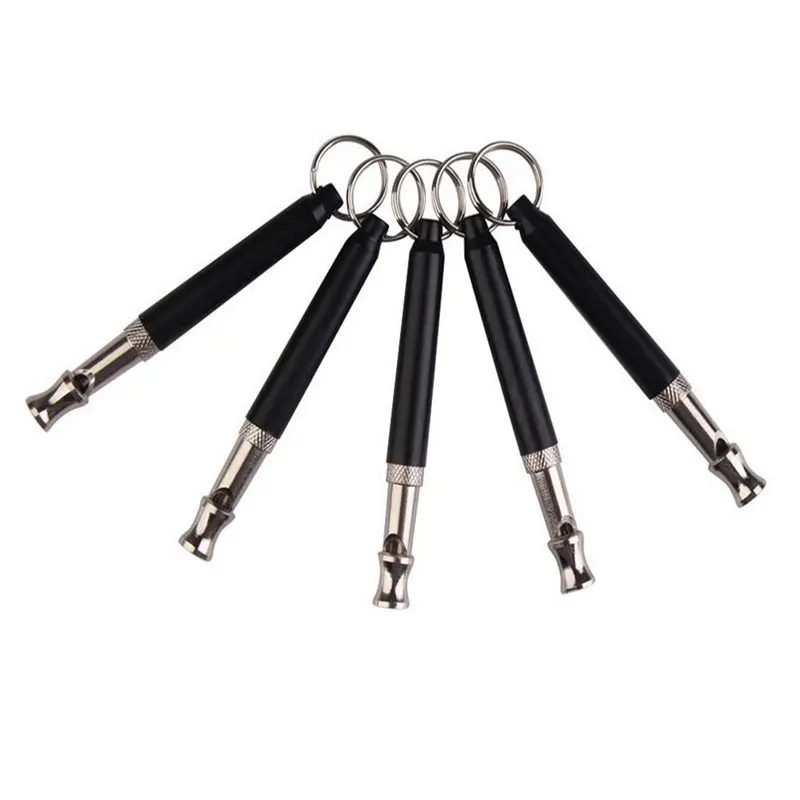 

Свисток для домашних питомцев, Бесшумный ультразвуковой отпугиватель собак, дрессировка с ремешком, портативный брелок