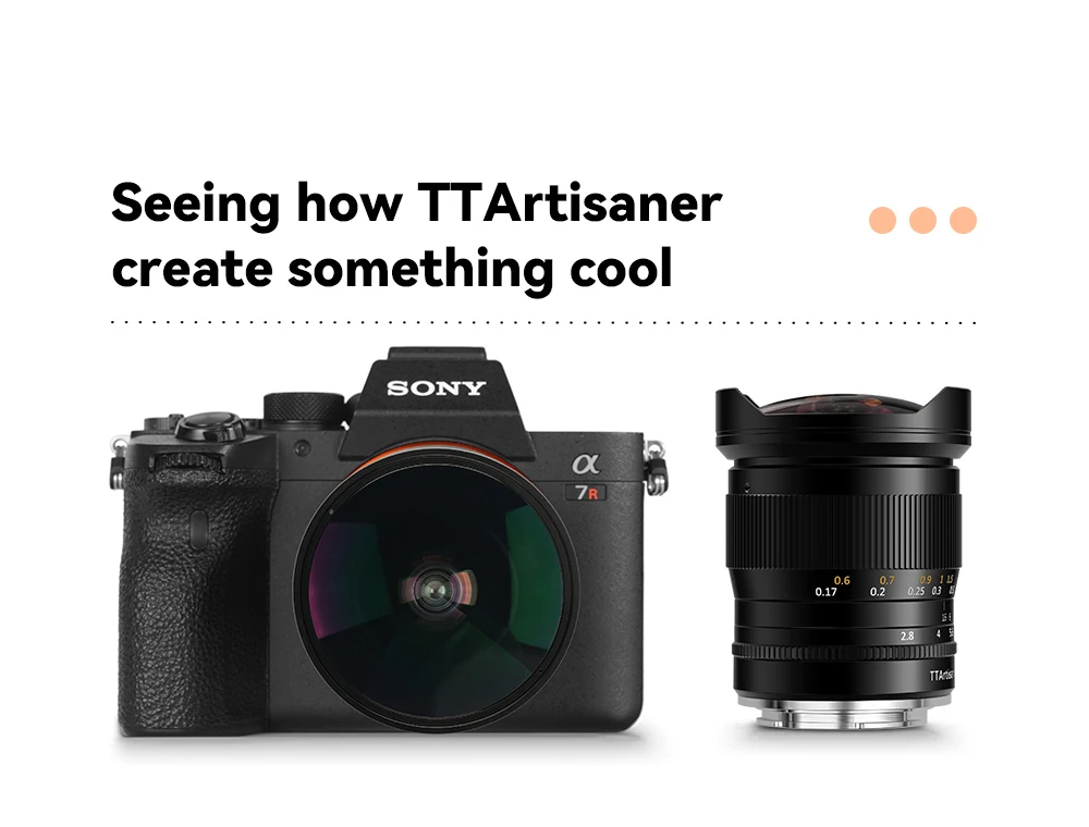 TTArtisan 11 мм F2.8 широкоугольный объектив рыбий глаз с полной известностью Большая