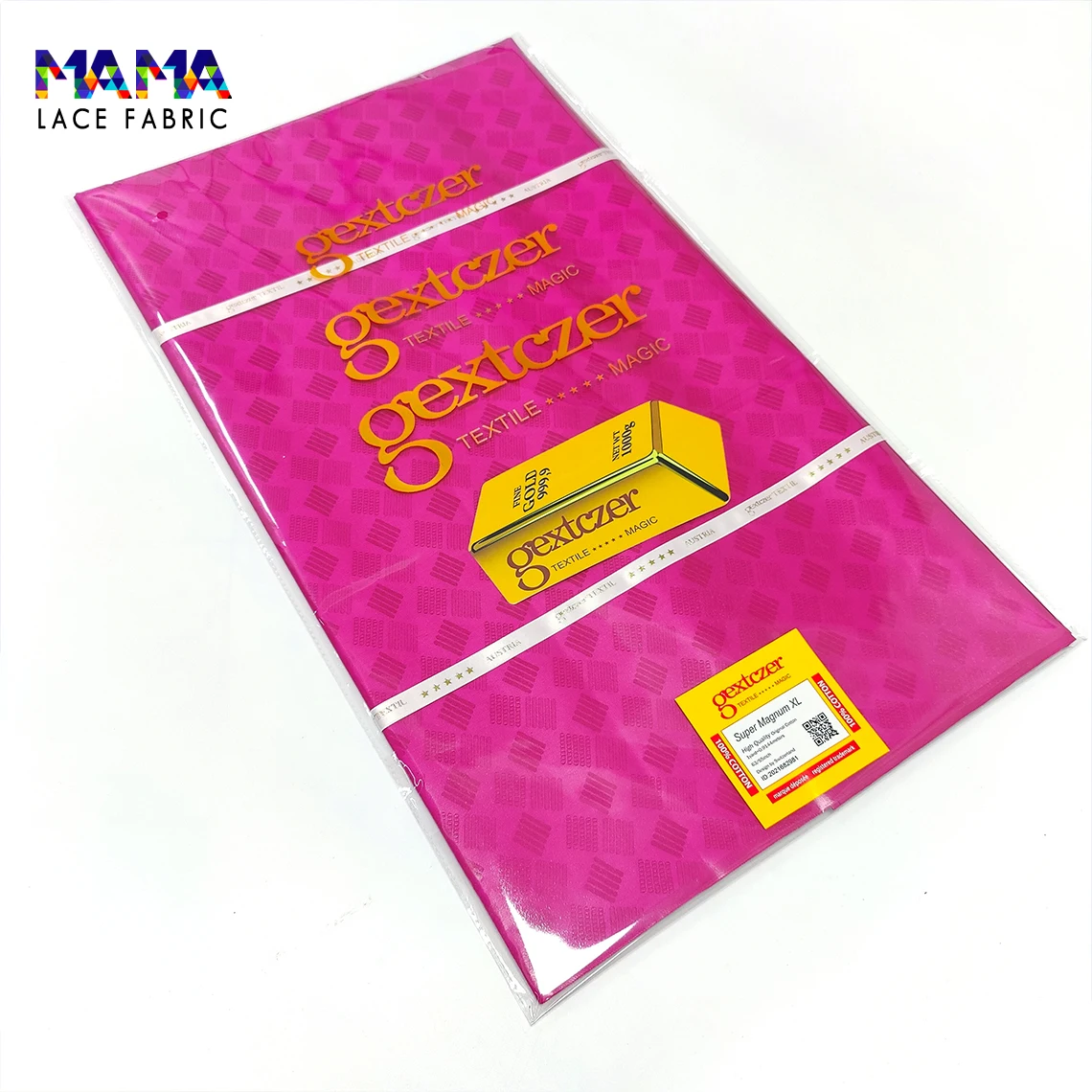 Новый узор! 5 ярдов яркая африканская парфюмерная базиновая богатая ткань