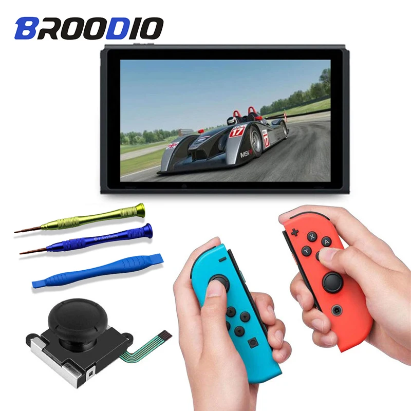 12 в 1 запасной 3D Аналоговый джойстик для пальца Nintendo Switch Pro Con модуль датчика