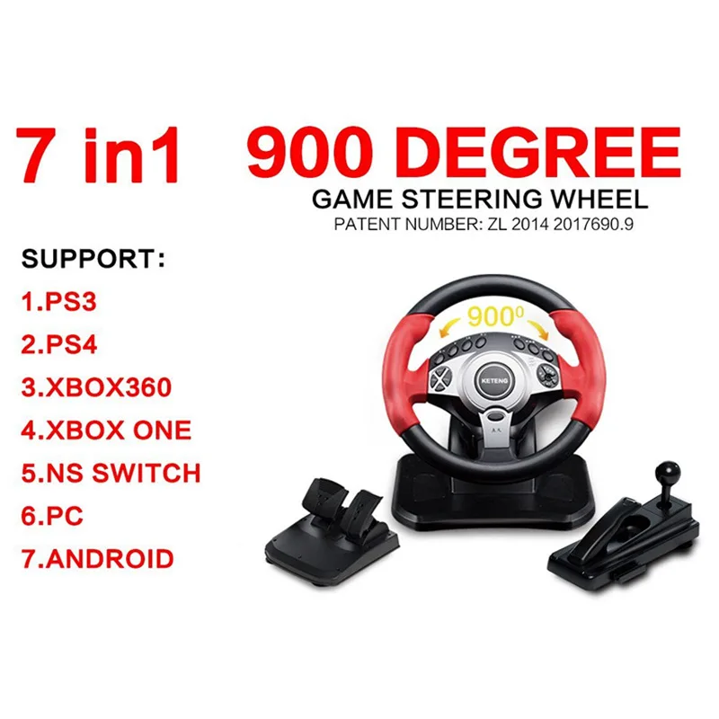 900 градусов гоночные игры Рулевое колесо компьютерное обучение машина для