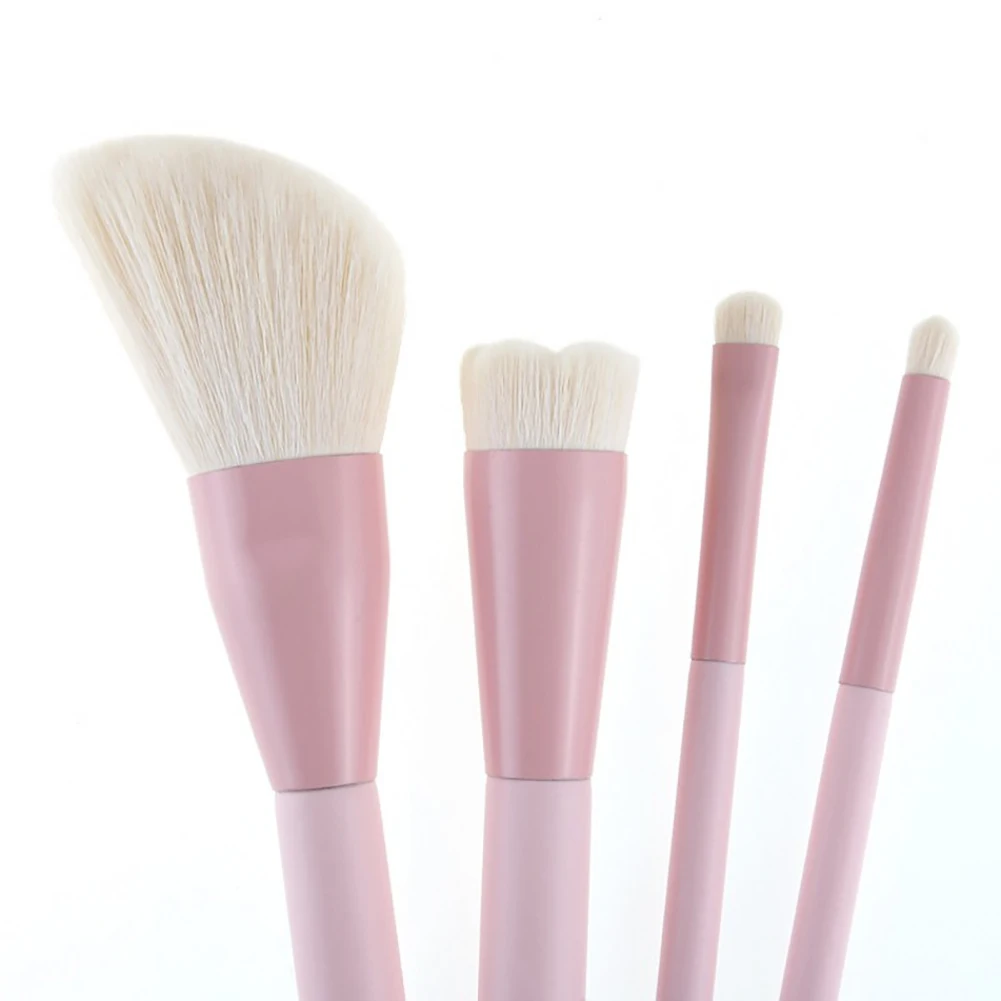 

4PCS Professional Makeup Brush Set Premium Synthetic Hair Makeup Brush Foundation Powder Eyeshadow Contour Blending Brushes